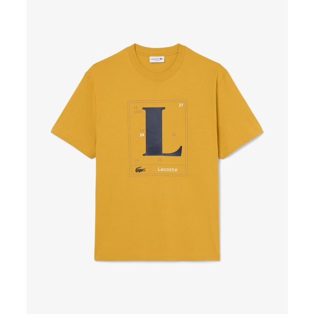 ビッグLグラフィックTシャツ （イエロー）
