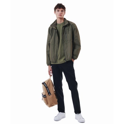 ラコステ LACOSTE 鹿の子地ポケット半袖Tシャツ （ライトブラウン）｜詳細画像