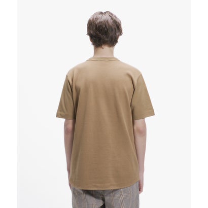 ラコステ LACOSTE 鹿の子地ポケット半袖Tシャツ （ライトブラウン）｜詳細画像