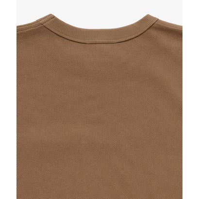 ラコステ LACOSTE 鹿の子地ポケット半袖Tシャツ （ライトブラウン）｜詳細画像
