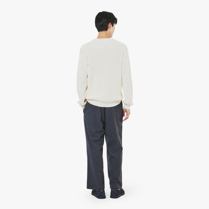 ウールブレンド シャーリングパンツ （ライトグレー）｜詳細画像