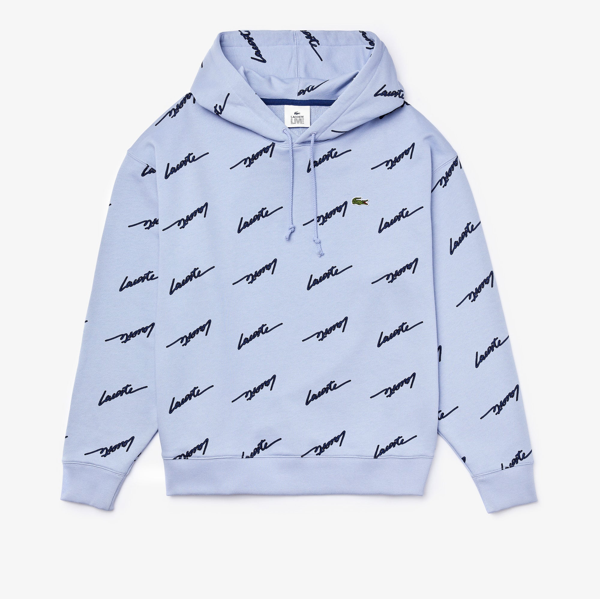 ラコステ LACOSTE ユニセックス スクリプトロゴスウェットパーカ 