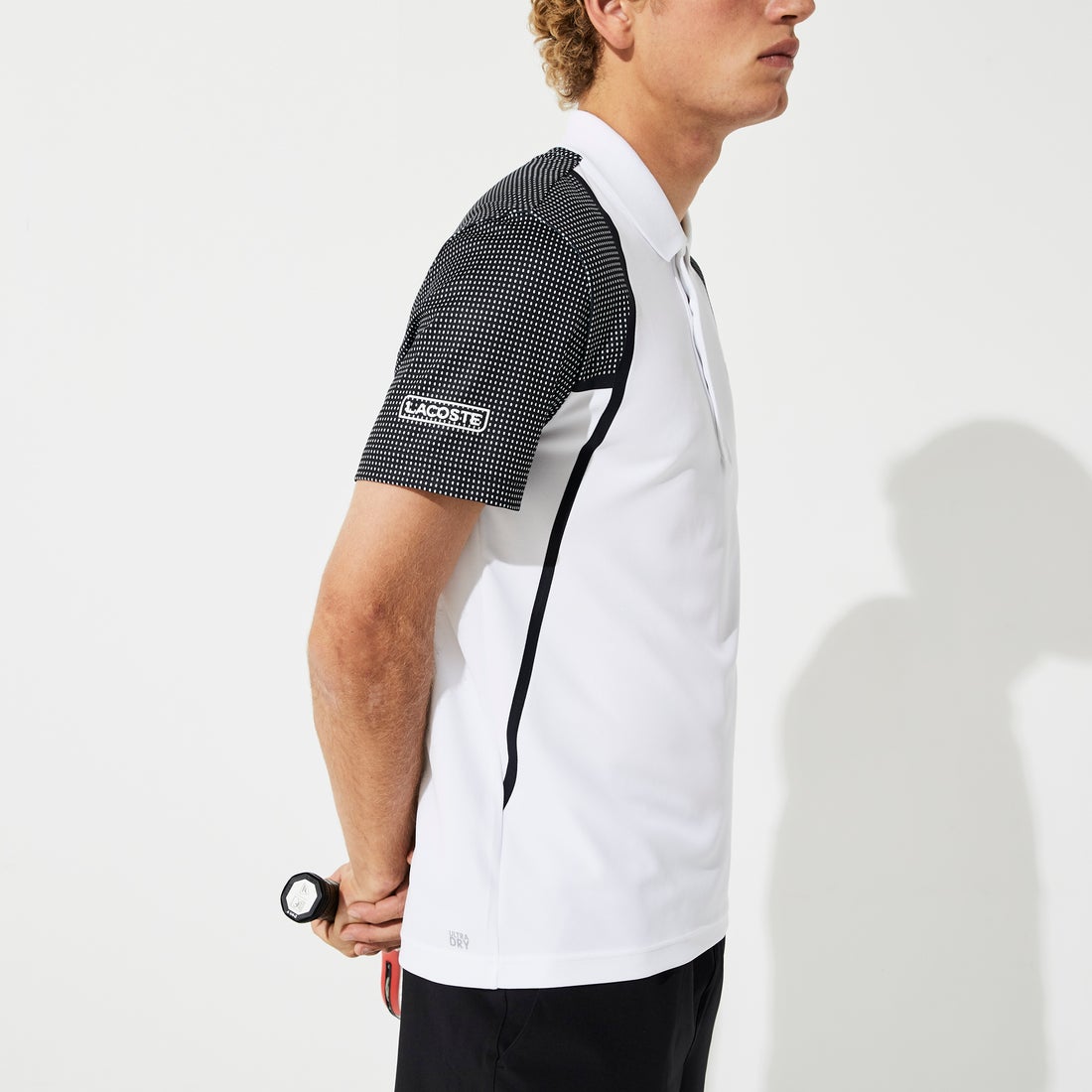 ラコステ LACOSTE ウルトラドライメッシュスリーブテニスポロシャツ 