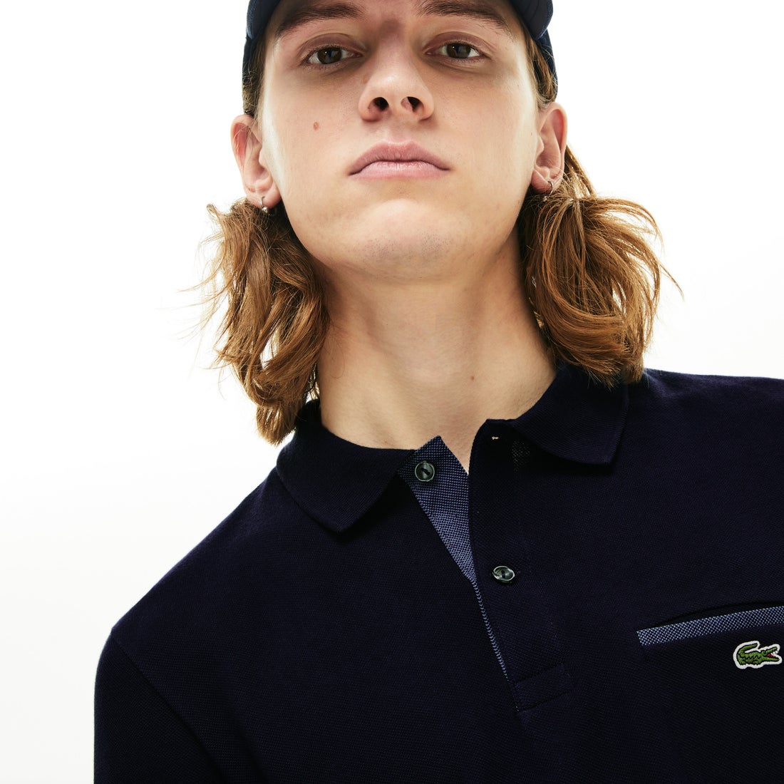 ラコステ Lacoste レギュラーフィット コントラストアクセントデザインポロシャツ 半袖 ブラック ファッション通販 Fashion Walker