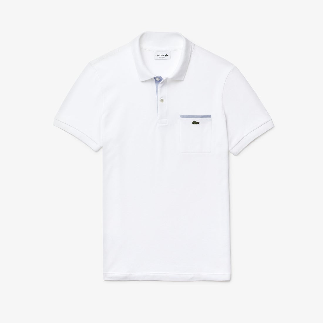 ラコステ LACOSTE レギュラーフィット コントラストアクセントデザイン 
