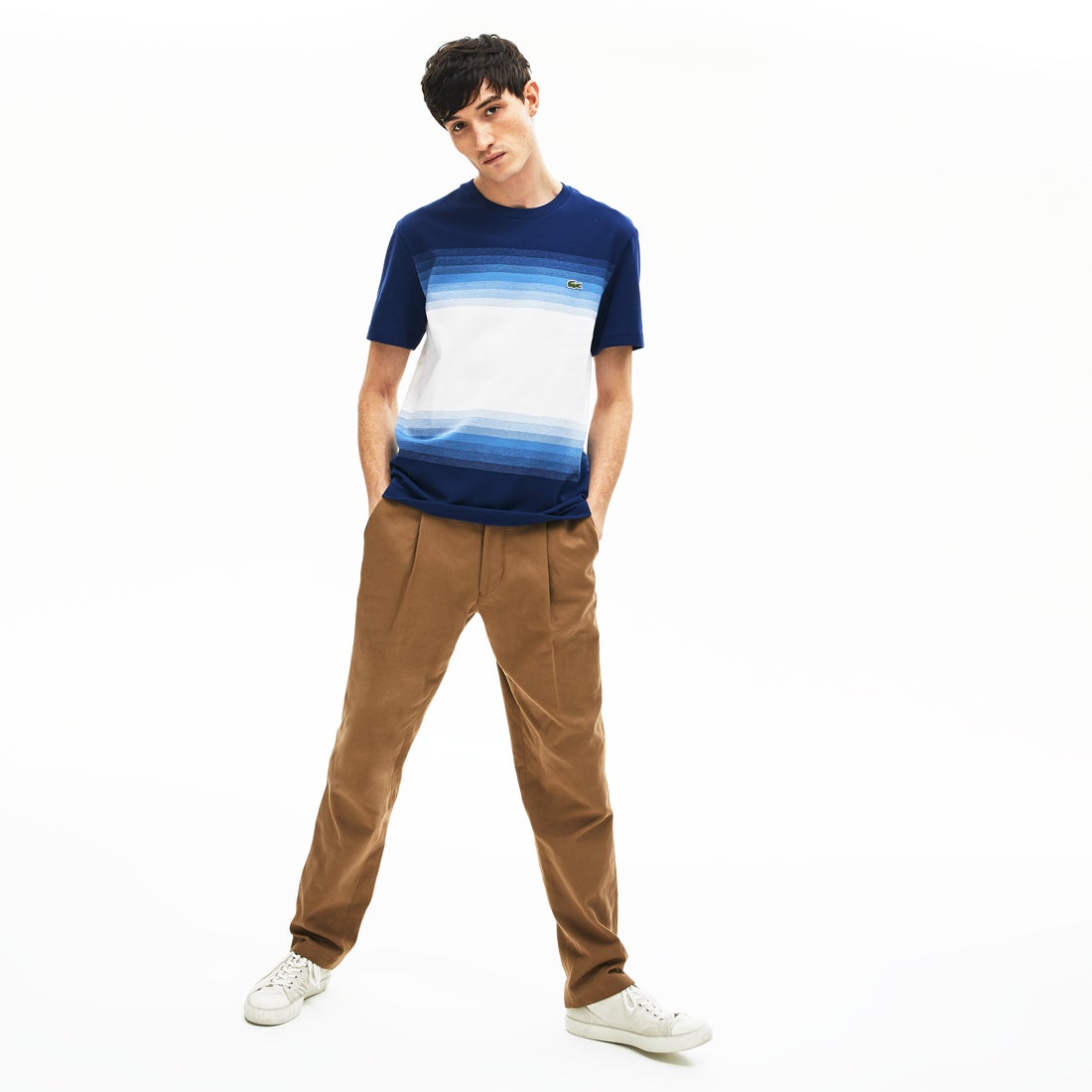 ラコステ LACOSTE レギュラーフィットMade In Franceオーガニック 