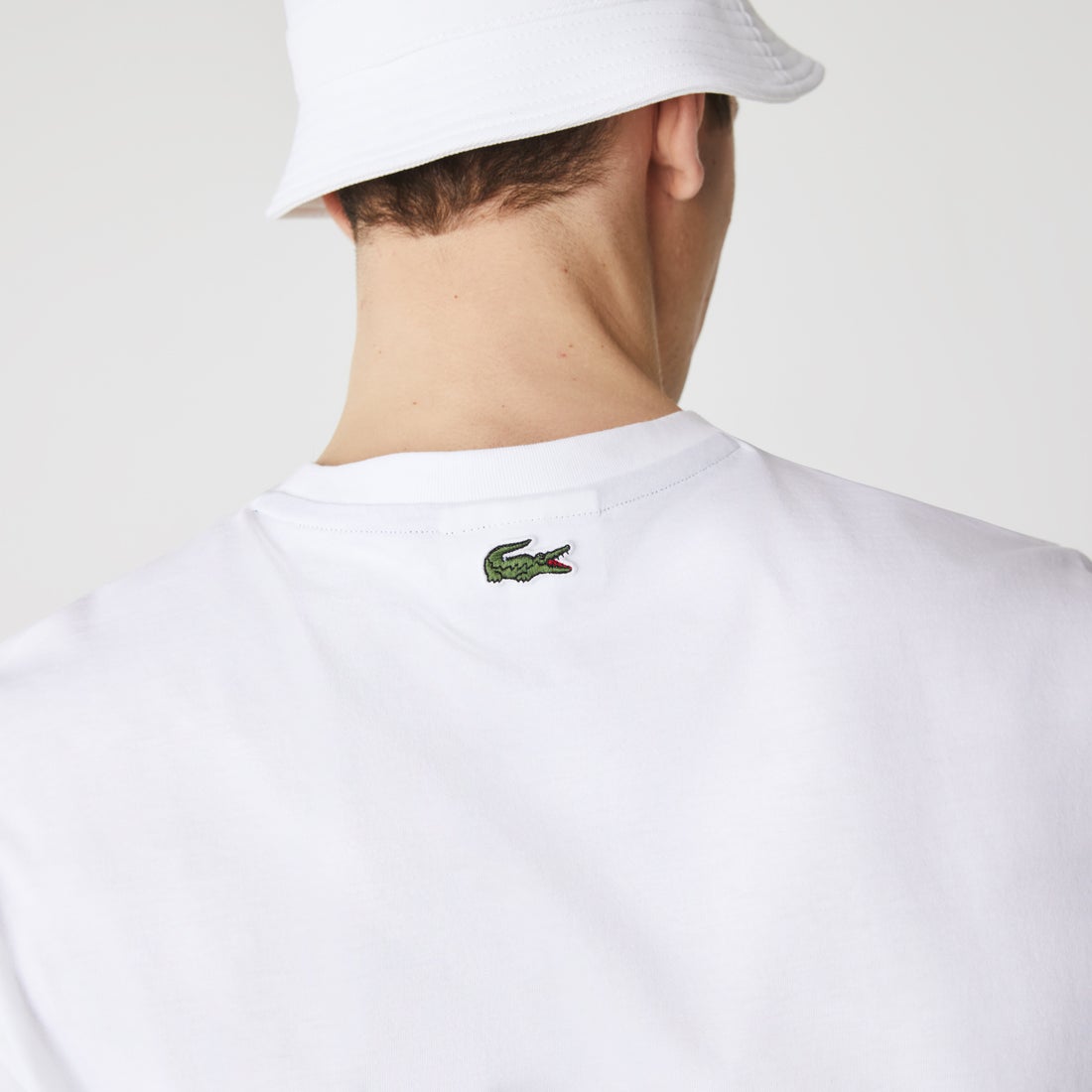 ラコステ LACOSTE クラックワニロゴTシャツ （ネイビー