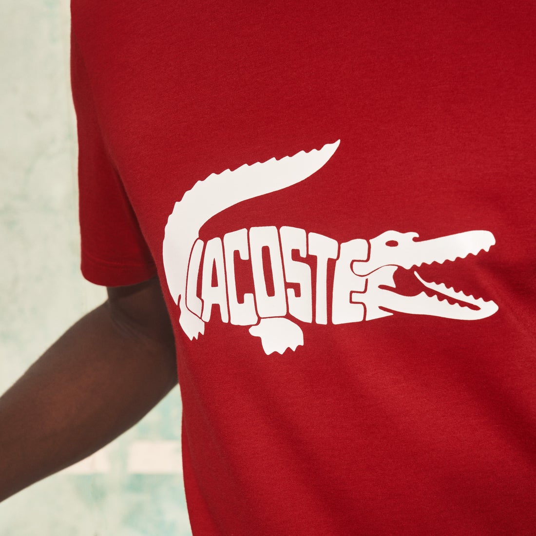 ラコステ LACOSTE 『ノバク・ジョコビッチ』ビッグロゴTシャツ