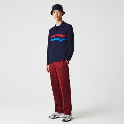 ラコステ LACOSTE メイド・イン・フランス 切り替えラインオーガニック 