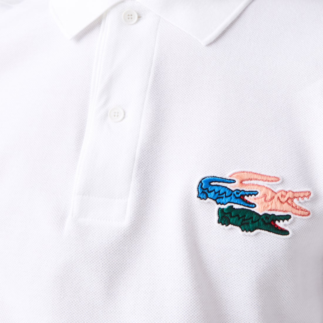 ラコステ LACOSTE マルチクロックエンブレム オーガニックコットン長袖 
