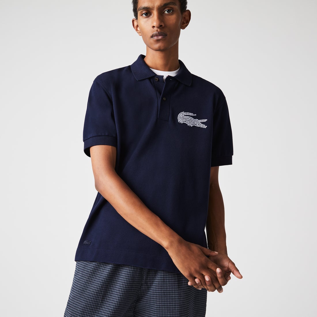 ラコステ LACOSTE メイドインフランスオーガニックコットンポロシャツ 