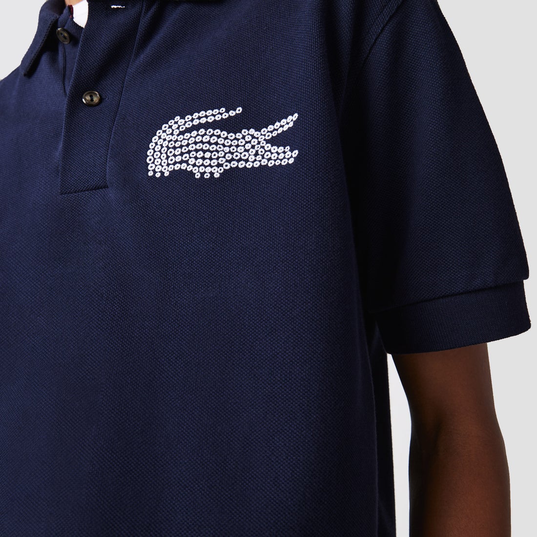 ラコステ LACOSTE メイドインフランスオーガニックコットンポロシャツ 