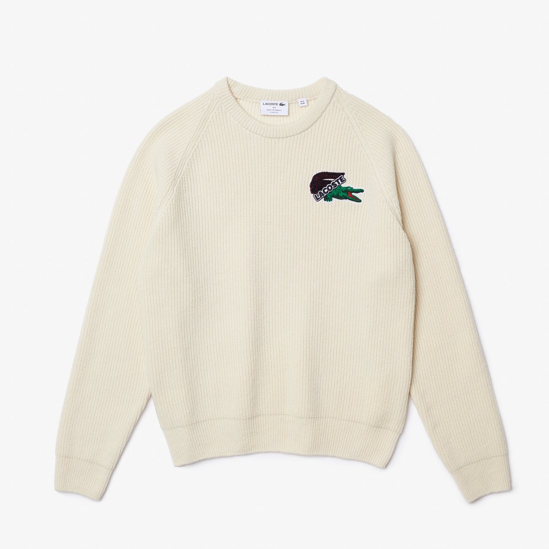 ラコステ LACOSTE メイドインフランスクルーネックセーター （オフ ...