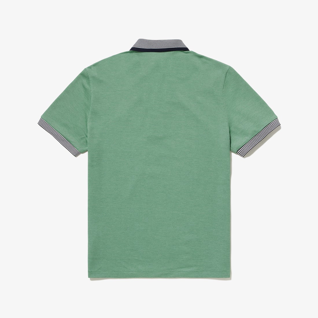 ラコステ LACOSTE ストライプパリポロシャツ （グリーン 