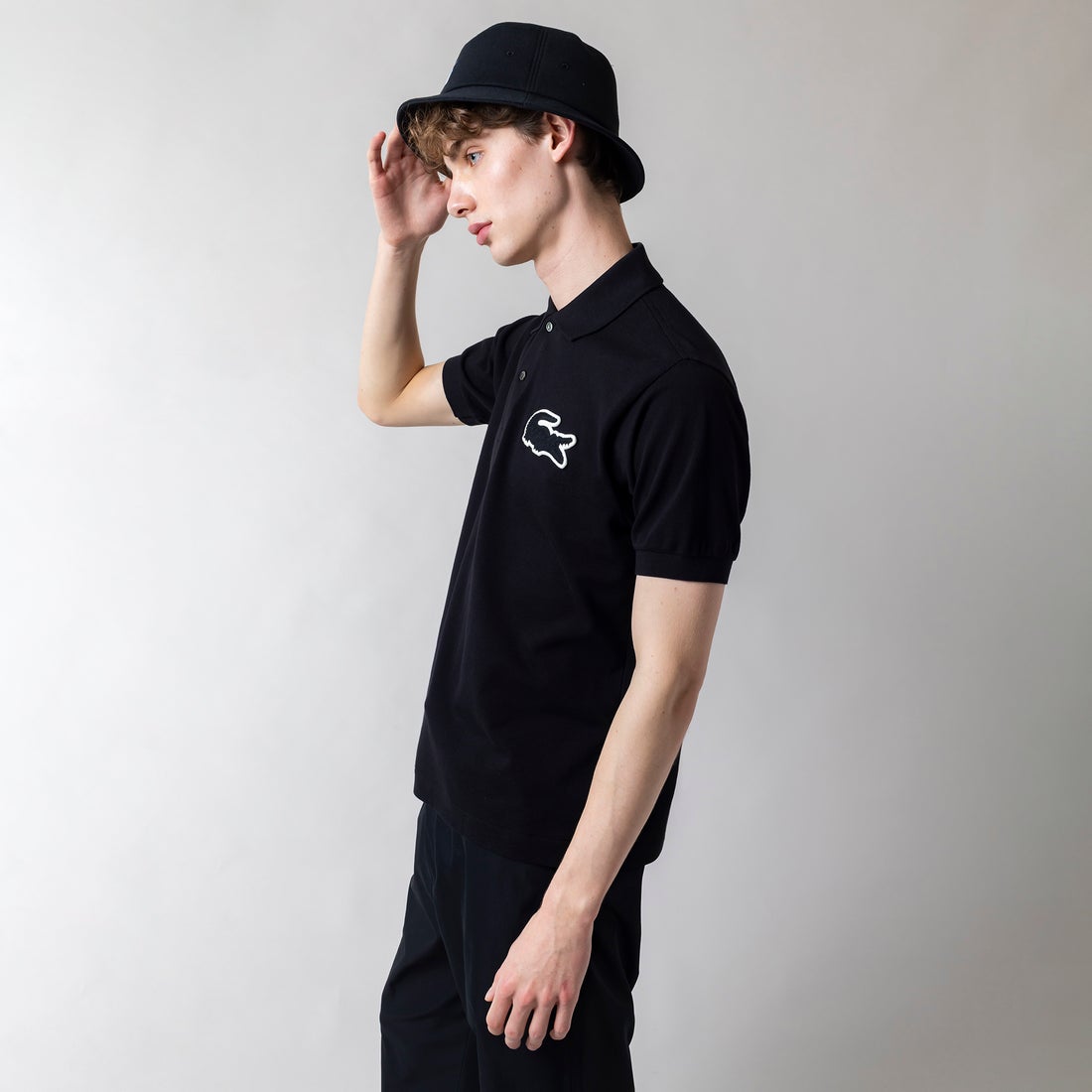 ラコステ LACOSTE ビッグクロックヴィンテージL1212 （ライトブルー