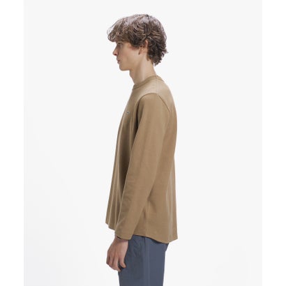 クラシックフィット ビッグピケ ロングスリーブTシャツ （ホワイト)｜詳細画像