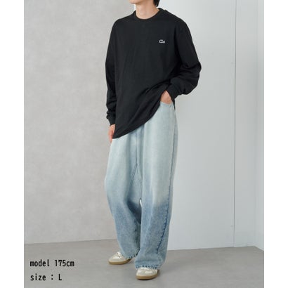 ラコステ LACOSTE 【日本正規品】ラコステ LACOSTE ベーシックロングスリーブTシャツ TH5583-99 （ブラック）｜詳細画像