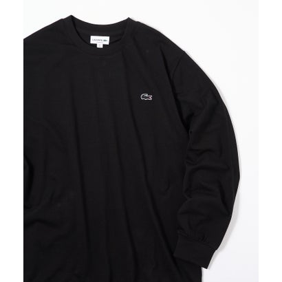 ラコステ LACOSTE 【日本正規品】ラコステ LACOSTE ベーシックロングスリーブTシャツ TH5583-99 （ブラック）｜詳細画像