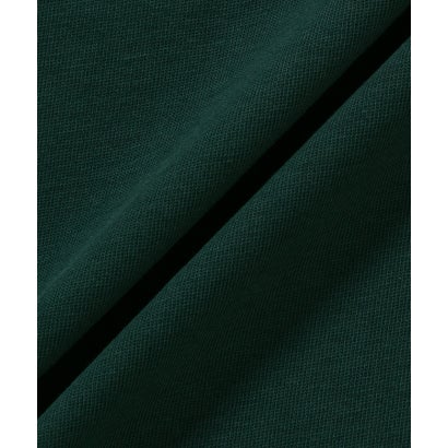 アウトラインクロッククルーネック半袖Tシャツ （ダークグリーン）｜詳細画像