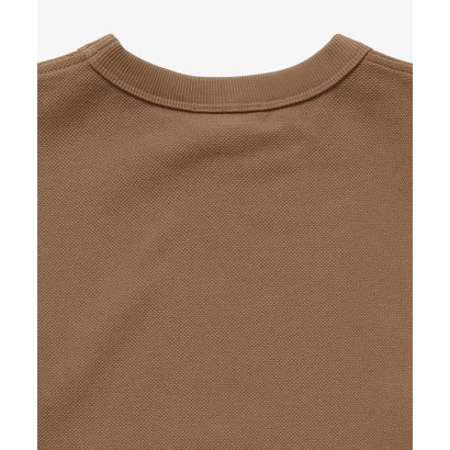 ラコステ LACOSTE クラシックフィット ビッグピケ ロングスリーブTシャツ （ライトブラウン）｜詳細画像