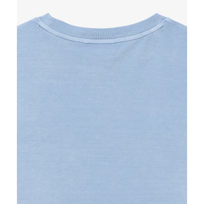 ラコステ LACOSTE クロップド丈 ピグメントダイTシャツ （オフホワイト）｜詳細画像