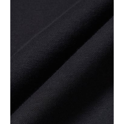 ハーフジップ ダンボールニット ロングワンピース （ダークグレー）｜詳細画像