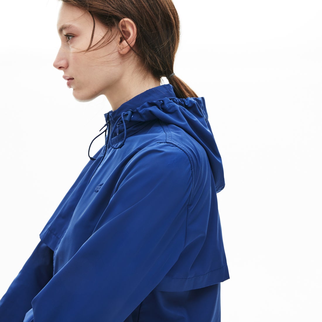 ラコステ LACOSTE 防風×耐水性ウィンドブレーカー （ネイビー） -靴 