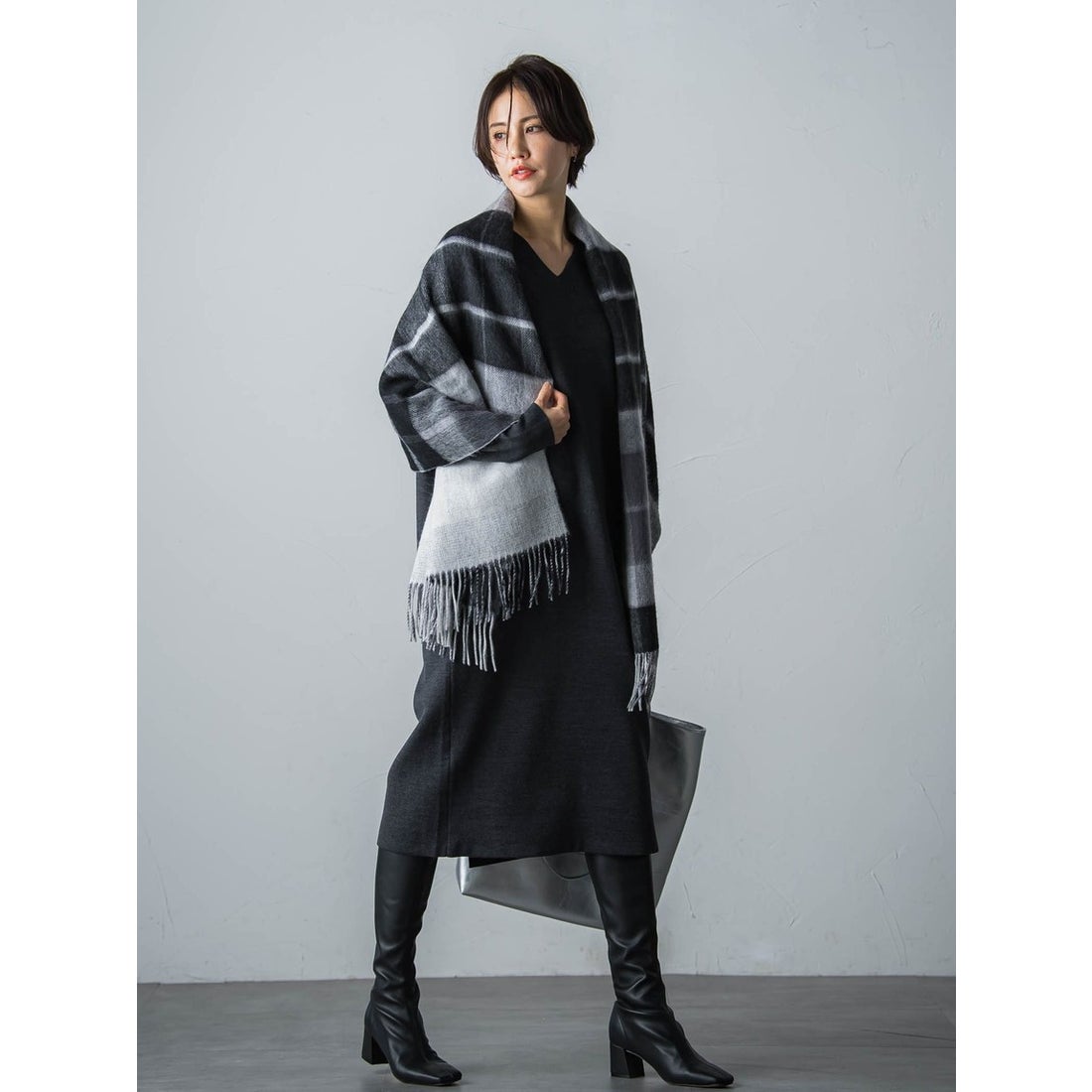 ロートレアモン LAUTREAMONT 【WEB限定】LANABLENDニットワンピース 