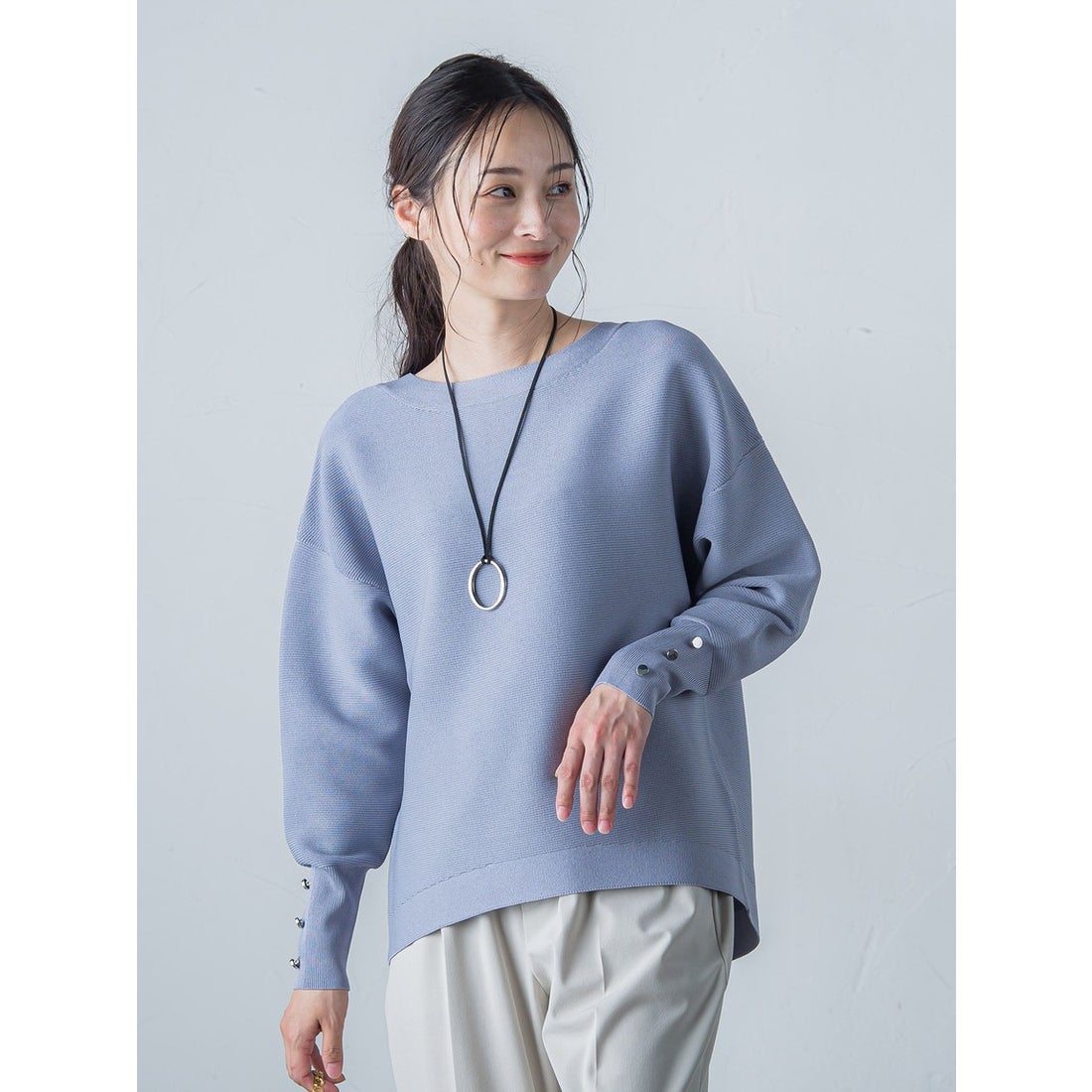 超個性的︎LAUTRAMONT ロートレアモン 肉厚ニット 立体編み L〜XL