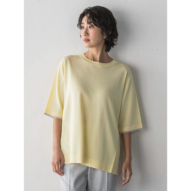 Tシャツニット （イエロー）