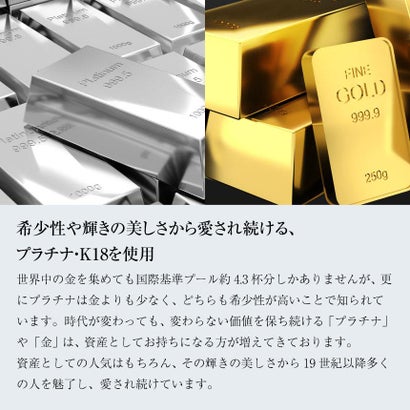 ララクリスティー LARA Christie ピアス レディース プラチナ 地金 バー デザイン K18 イエローゴールド （K18イエローゴールド）｜詳細画像