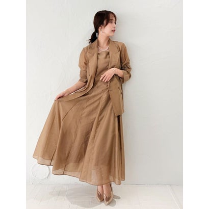 ラグナムーン LAGUNAMOON 【20周年記念】LADYシアーフレアワンピース （ピンク）｜詳細画像