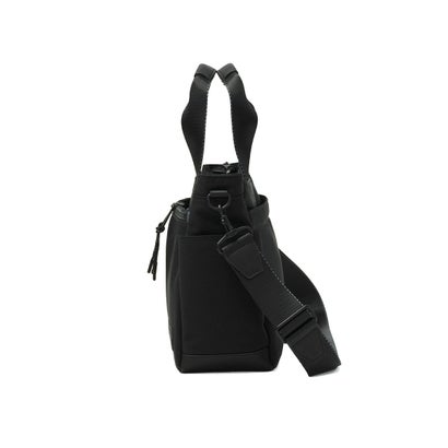 ランバン オン ブルー LANVIN en Bleu トートバッグ メンズ トート 小さめ ブランド 大人 上品 ショルダーバッグ 手持ち 斜め掛け 肩掛け ファスナー 軽量 横型 2WAY B5 撥水 フレーズ ドライビングトート 527501 （コン）｜詳細画像