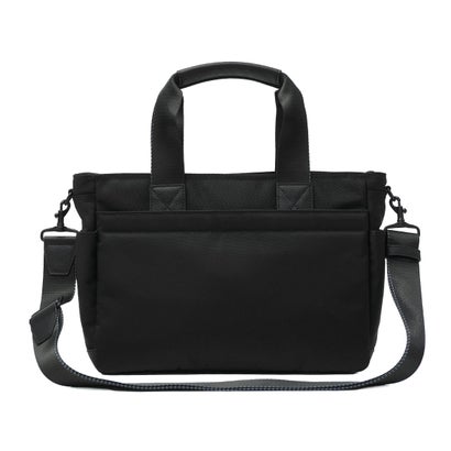 ランバン オン ブルー LANVIN en Bleu トートバッグ メンズ トート 小さめ ブランド 大人 上品 ショルダーバッグ 手持ち 斜め掛け 肩掛け ファスナー 軽量 横型 2WAY B5 撥水 フレーズ ドライビングトート 527501 （コン）｜詳細画像