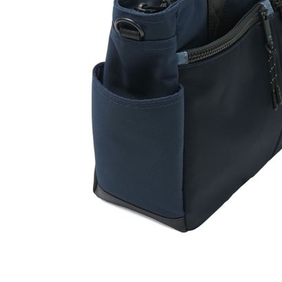ランバン オン ブルー LANVIN en Bleu トートバッグ メンズ トート 小さめ ブランド 大人 上品 ショルダーバッグ 手持ち 斜め掛け 肩掛け ファスナー 軽量 横型 2WAY B5 撥水 フレーズ ドライビングトート 527501 （コン）｜詳細画像