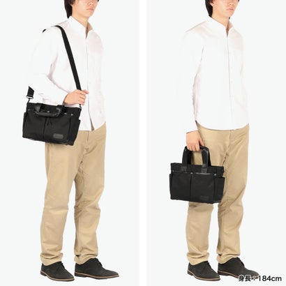 ランバン オン ブルー LANVIN en Bleu トートバッグ メンズ トート 小さめ ブランド 大人 上品 ショルダーバッグ 手持ち 斜め掛け 肩掛け ファスナー 軽量 横型 2WAY B5 撥水 フレーズ ドライビングトート 527501 （ベージュ）｜詳細画像