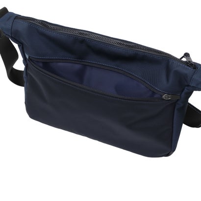 ランバン オン ブルー LANVIN en Bleu ショルダーバッグ メンズ 斜めがけバッグ 小さめ ブランド 大人 上品 ショルダー バッグ 横型 斜め掛け 肩掛け ファスナー 軽量 B5 撥水 フレーズ ショルダー小 527102 （コン）｜詳細画像