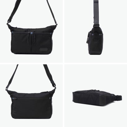 ランバン オン ブルー LANVIN en Bleu ショルダーバッグ メンズ 斜めがけバッグ 小さめ ブランド 大人 上品 ショルダー バッグ 横型 斜め掛け 肩掛け ファスナー 軽量 B5 撥水 フレーズ ショルダー小 527102 （コン）｜詳細画像