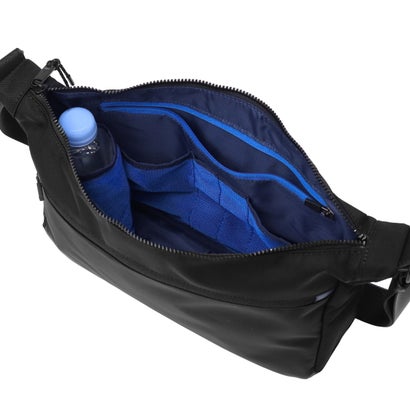 ランバン オン ブルー LANVIN en Bleu ショルダーバッグ メンズ 斜めがけバッグ 小さめ ブランド 大人 上品 ショルダー バッグ 横型 斜め掛け 肩掛け ファスナー 軽量 B5 撥水 フレーズ ショルダー小 527102 （ベージュ）｜詳細画像