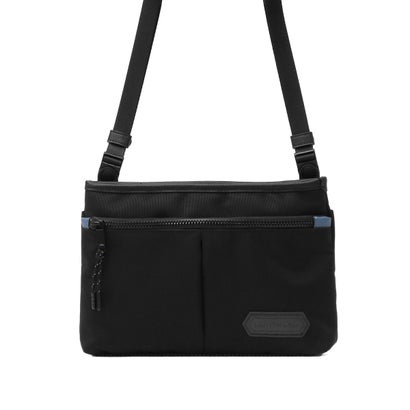 ランバン オン ブルー LANVIN en Bleu ショルダーバッグ メンズ 斜めがけバッグ 小さめ ブランド 大人 上品 ミニショルダー バッグ 横型 斜め掛け 肩掛け ファスナー 軽量 A5 撥水 フレーズ サコッシュ 527101 （ベージュ）｜詳細画像