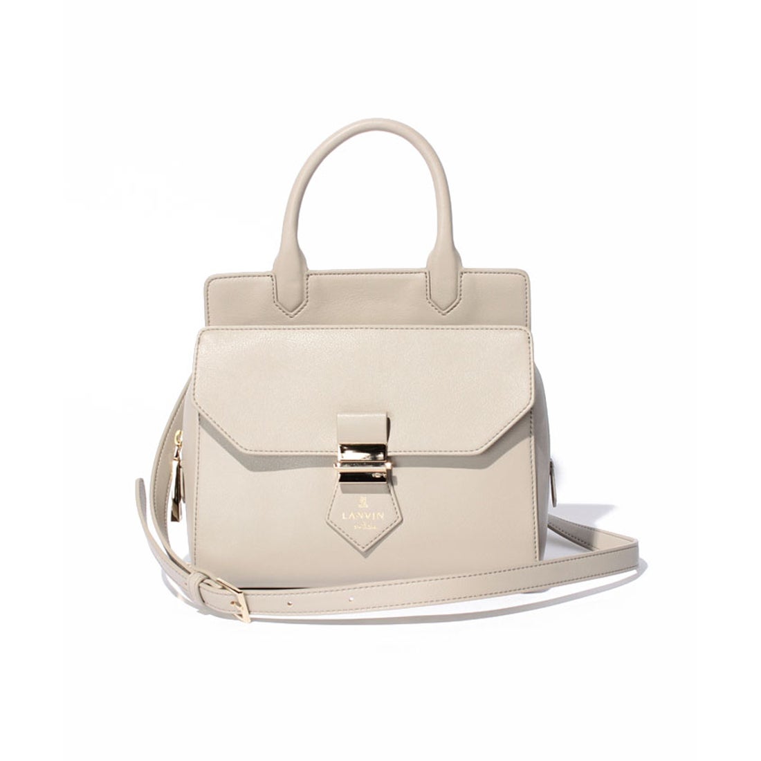 LANVIN en Bleu LANVIN en Bleu ロアン 2wayショルダーバッグ グレー 