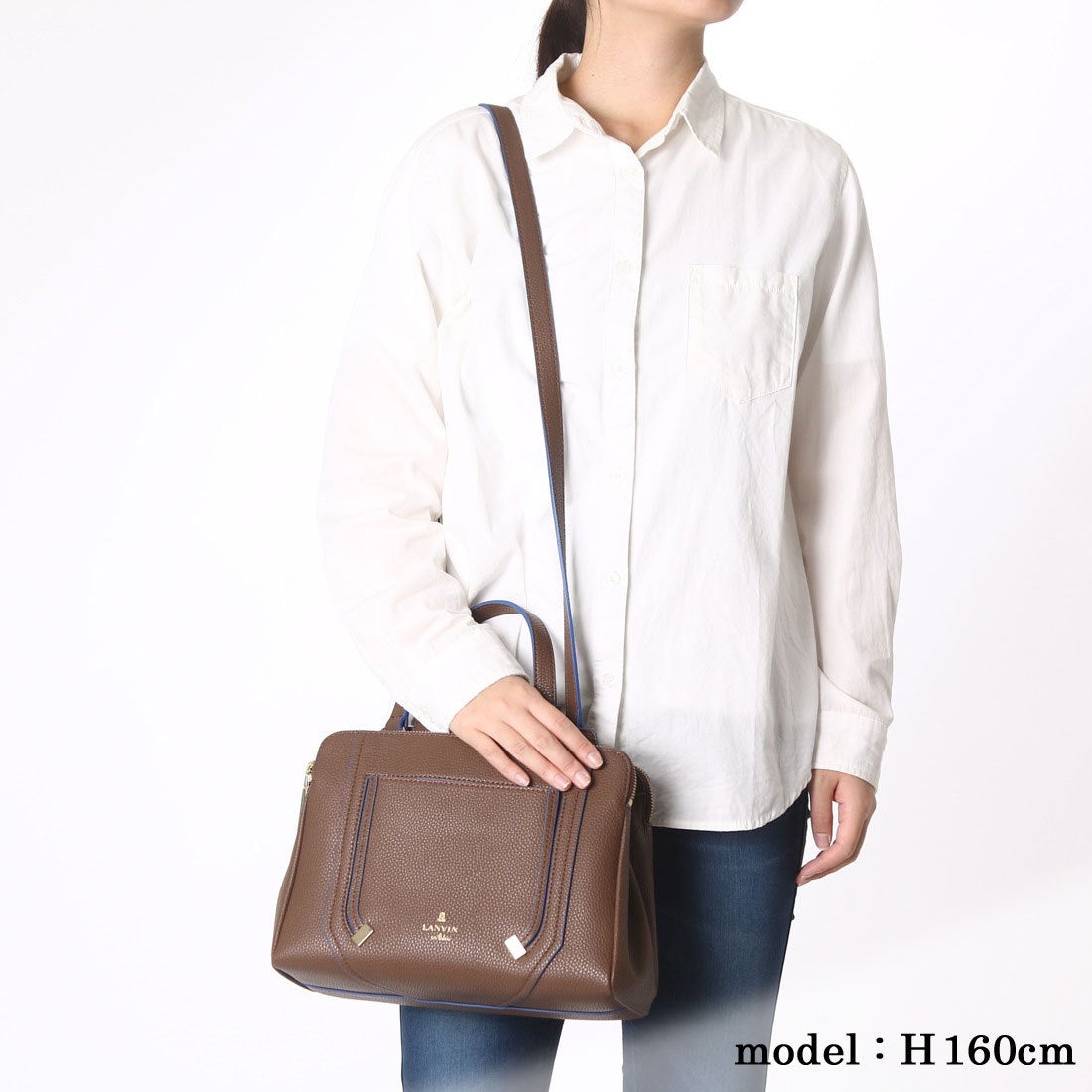 ランバン オン ブルー LANVIN en Bleu アンジェリーナ 2way