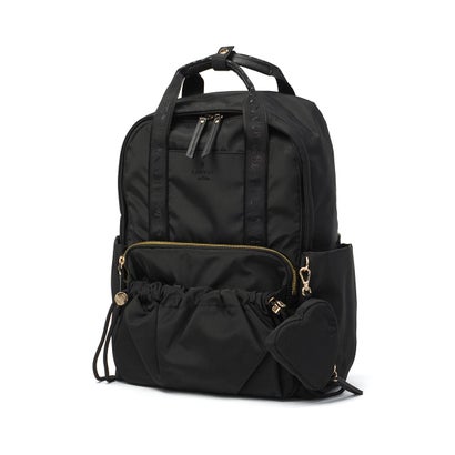 ランバン オン ブルー LANVIN en Bleu リュック レディース 軽量 ビジネス バッグ 小さめ A4 おしゃれ PC 2WAY ハンドル ポーチ付き きれいめ かわいい 大人 通勤 通学 大学生 リュックサック ルプリエ 485110 （ベージュ）｜詳細画像