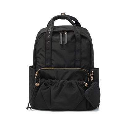 ランバン オン ブルー LANVIN en Bleu リュック レディース 軽量 ビジネス バッグ 小さめ A4 おしゃれ PC 2WAY ハンドル ポーチ付き きれいめ かわいい 大人 通勤 通学 大学生 リュックサック ルプリエ 485110 （ベージュ）｜詳細画像