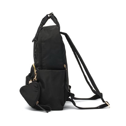 ランバン オン ブルー LANVIN en Bleu リュック レディース 軽量 ビジネス バッグ 小さめ A4 おしゃれ PC 2WAY ハンドル ポーチ付き きれいめ かわいい 大人 通勤 通学 大学生 リュックサック ルプリエ 485110 （ベージュ）｜詳細画像