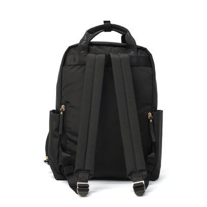 ランバン オン ブルー LANVIN en Bleu リュック レディース 軽量 ビジネス バッグ 小さめ A4 おしゃれ PC 2WAY ハンドル ポーチ付き きれいめ かわいい 大人 通勤 通学 大学生 リュックサック ルプリエ 485110 （ベージュ）｜詳細画像