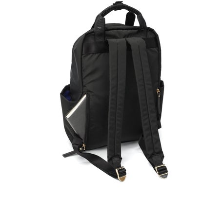 ランバン オン ブルー LANVIN en Bleu リュック レディース 軽量 ビジネス バッグ 小さめ A4 おしゃれ PC 2WAY ハンドル ポーチ付き きれいめ かわいい 大人 通勤 通学 大学生 リュックサック ルプリエ 485110 （ベージュ）｜詳細画像