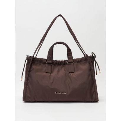 ランバン オン ブルー LANVIN en Bleu 2wayドロストトートバッグ （ブラウン）｜詳細画像