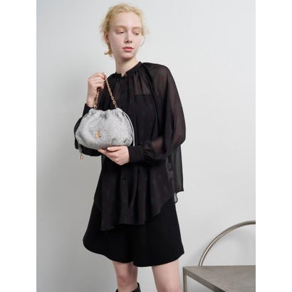 ランバン オン ブルー LANVIN en Bleu カレンデショルダー （シルバー）｜詳細画像