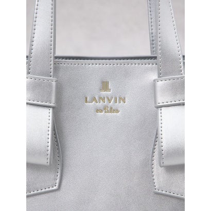 ランバン オン ブルー LANVIN en Bleu アンス バケツトート （シルバー）｜詳細画像